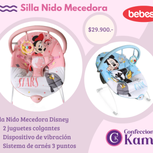 Silla Nido Vibradora Disney
