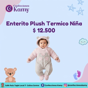 Enterito Plush Térmico Niña